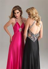 Fuchsia and Black