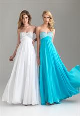 White and Turquoise