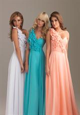 2012 Night Moves Prom Dresses 6480.  Available in Peach, Sky Blue, White