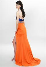 Vibrant Orange/Electric Blue