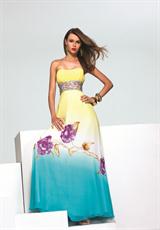 Colorful Sequins Faviana 2012 Prom Dress 6930