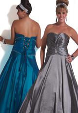 2012 Cassandra Stone II Plus Size Prom Dresses 75884K.  Available in Charcoal, Peacock