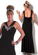 2012 Cassandra Stone II Plus Size Prom Dresses 75894K.  Available in Black