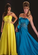 2012 Cassandra Stone II Plus Size Prom Dresses 75898K.  Available in Turquoise, Yellow