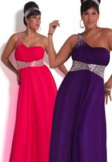 2012 Cassandra Stone II Plus Size Prom Dresses 75903K.  Available in Purple, Watermelon