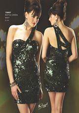 2012 MacDuggal Prom Dresses 75993T.  Available in Bottle Green, Navy