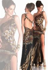 2012 Cassandra Stone Prom Dresses 76196A.  Available in Animal