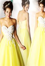 2012 MacDuggal Prom Dresses 80128H.  Available in Bright Yellow, Ice Blue