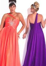 2012 Cassandra Stone II Plus Size Prom Dresses 81610K.  Available in Melon, Purple