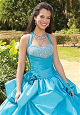 2012 Vizcaya Quinceanera Dresses 87054.  Available in Bright Purple, Capri, Olive