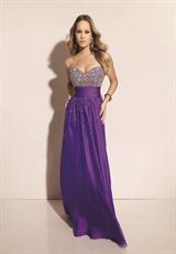 Beaded Bodice Mori Lee 2012 Prom Dress 91080