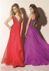 Red and Bright Purple