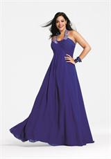 Faviana Halter Beaded Strap 2012 Dress 9267
