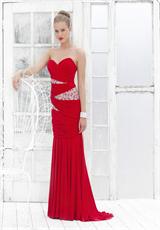 2012 Blush Prom Dresses 9375.  Available in Red