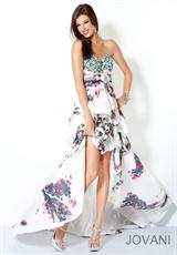 2012 Jovani Prom Dresses 9634.  Available in Ivory/Multi