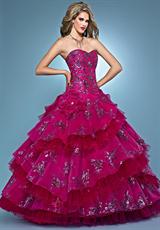 2012 Landa Pageant Dresses AQ12.  Available in Gold, Lipstick, Sapphire