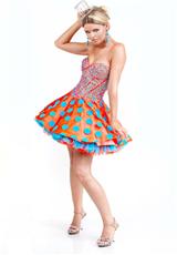 Orange/Turquoise