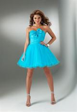2012 Flirt Prom PF5019.  Available in Bright Turquoise, Midnight Amethyst, Really Red