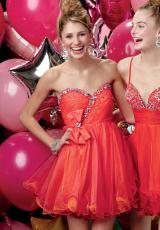 2013 Alyce Short Strapless Prom Dress 3521