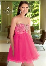 2013 Alyce Short Beaded Top Prom Dress 4310