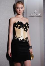 2013 Alyce Lace Top Prom Dress 5497
