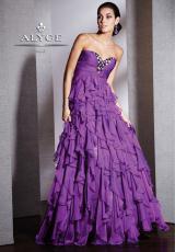 2013 Alyce Long Empire Waist Prom Dress 5511