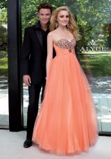 2013 Alyce Empire Waist Prom Dress 6045