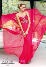 2013 Alyce Long Flowy Prom Dress 6062