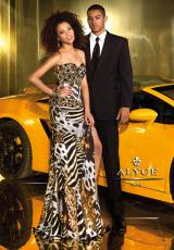 2013 Alyce Beaded Corset Prom Dress 6072