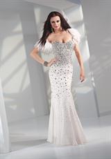 2012 Strapless Prom Dress by Alyce 6700