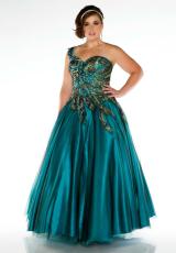Fabulouss Plus Size 42833F.  Available in Peacock