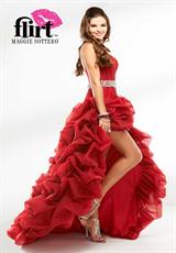 2012 Flirt Prom P1630.  Available in Black, Blush, Really Red