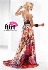 Fuchsia Print/ Black