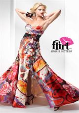 Fuchsia Print/ Black