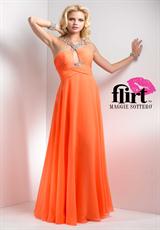 2012 Flirt Prom P4674.  Available in Cool Blue, Lemonade, Sweet Mango