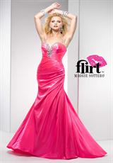 2012 Flirt Prom P4684.  Available in Electric Pink, Purple Lily, White