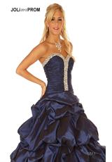 2012 Strapless A Line Prom Dress by Joli Style 9511