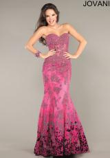 Jovani 6796.  Available in Black, Fuchsia
