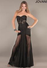 2013 Jovani Fitted Bodice Prom Dress 3592