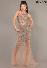 Jovani 6395.  Available in Nude