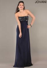 2013 Jovani Strapless Prom Dress 5865