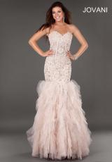 Jovani 1531.  Available in Blush, Turquoise, White