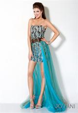 2012 Jovani Prom Dresses 172207.  Available in Brown/Turquoise
