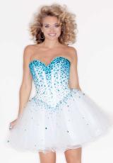 Mori Lee Sticks and Stones 9214.  Available in Champagne/Amber, Gold, White/Turquoise