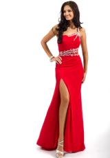 2013 Party Time Stunning One Strap Gown 6117