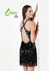 2012 Riva Prom Dresses L801.  Available in Black, Red, Silver