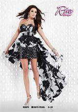 2012 Riva Prom Dresses R9474.  Available in Onyx/Pearl