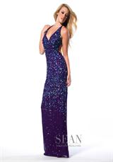 2012 Sean Prom Dresses 50456.  Available in Violet