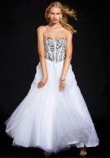 Terani P1619.  Available in Black, Tiffany, White