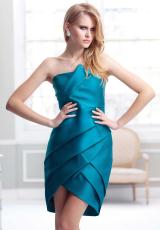 2013 Terani Evenings Layered Skirt Dress C1723
